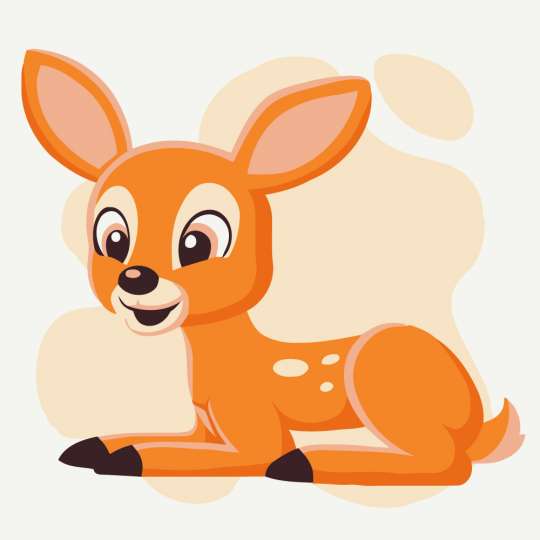 Дружнє оленятко