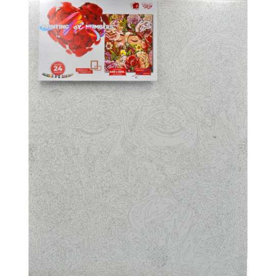 Картина по номерам "Аромат цветов" Danko Toys KpNe-40х50-02-04 40x50 см