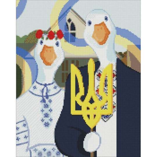 Алмазна мозаїка "Українська готика" ©arts.sspace Ідейка AMO7450 40х50 см
