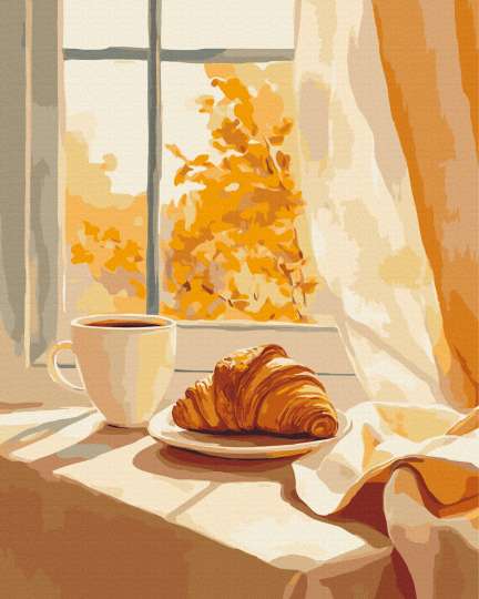 Круасан та кава