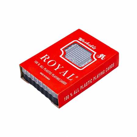 Карты игральные, пластиковые "OKROYAL 1 колода Черный