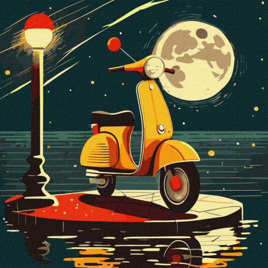 Картина по номерам "Великолепный сон" ©pravda.dmtr Идейка KHO5004 40х40 см