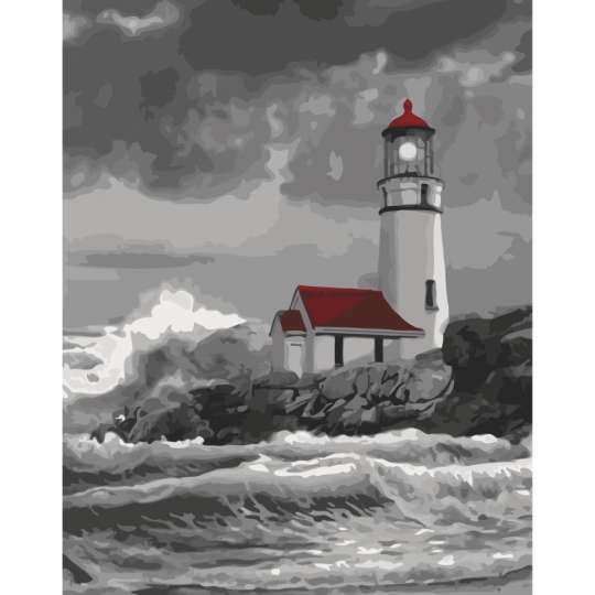 Картина по номерам "Огонек надежды" Art Craft 10500-AC 40х50 см