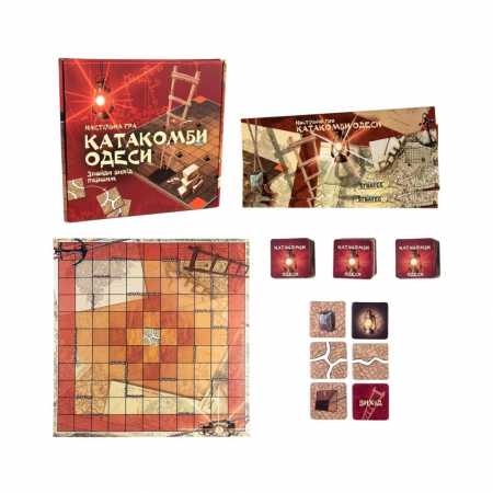 Настольная игра "Катакомбы Одессы" Strateg 30285 развлекательная