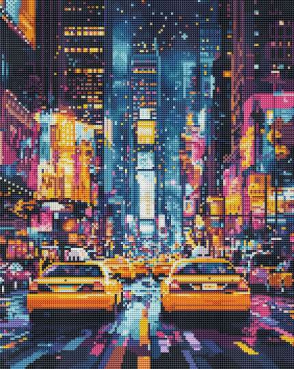 Таксі нічного Нью-Йорка