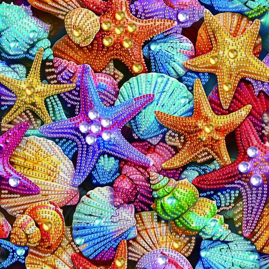 Кольорові морські зірки