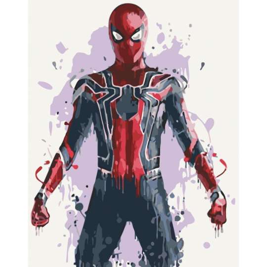 Картина за номерами без підрамника "Spider-Man" Art Craft  16016-ACNF 40х50 см