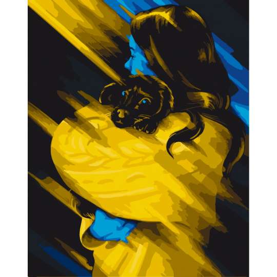 Картина по номерам "Взгляд дружбы" Bambi 10401-NN 40х50 см