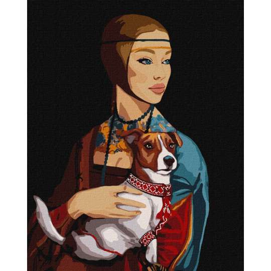 Картина по номерам "Настоящий украинец" ©111viktoriiaa Идейка KHO4929 40х50 см