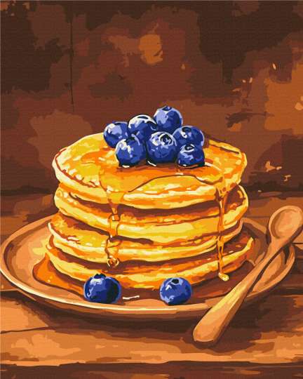 Панкейки з лохиною