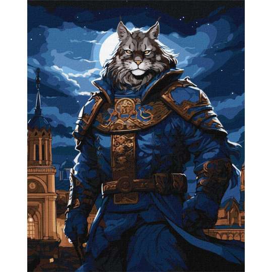 Картина по номерам "Пристальный взгляд" ©zubenko.oleksii KHO6573, 40х50см 