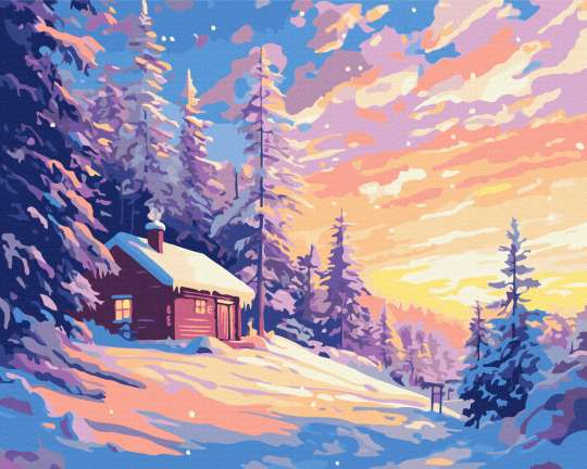 Палаюче небо зими