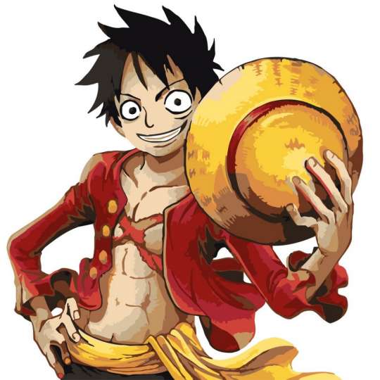 Картина по номерам "Ван Пис" AS2003 30х30 см 