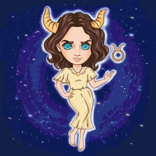 Картина по номерам "Знаки зодиака. Телец" ©VIKTORIA.GRO.ART 10106-AC 40х40 см