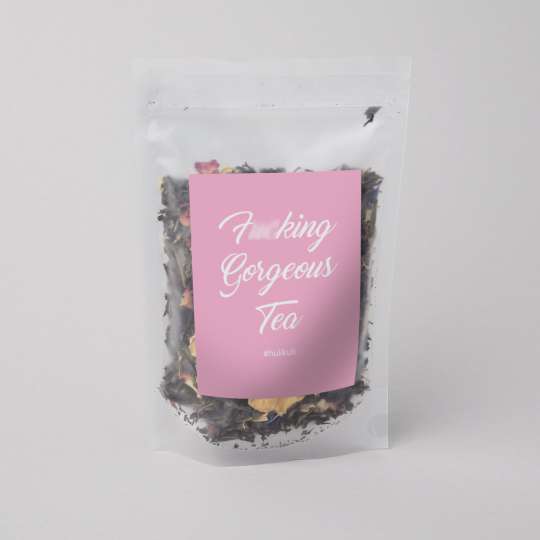 Чай "Fu*king Gorgeous tea", англійська