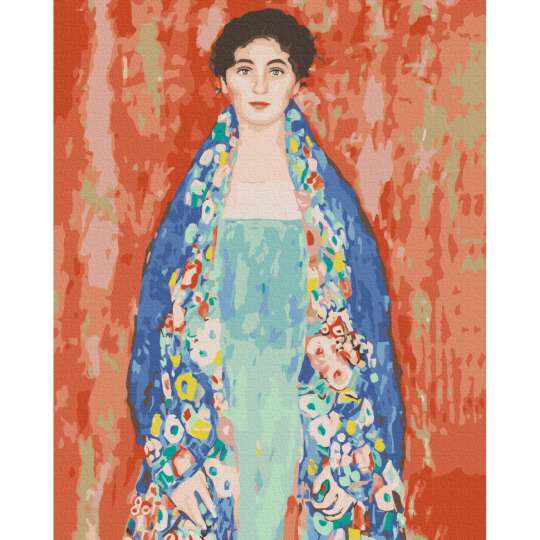 Дівчина у фарбах