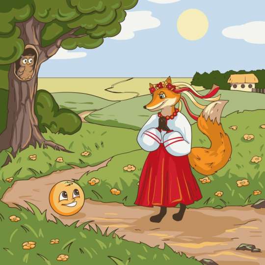 Картина по номерам "Колобок" 15103-AC 40x40 см