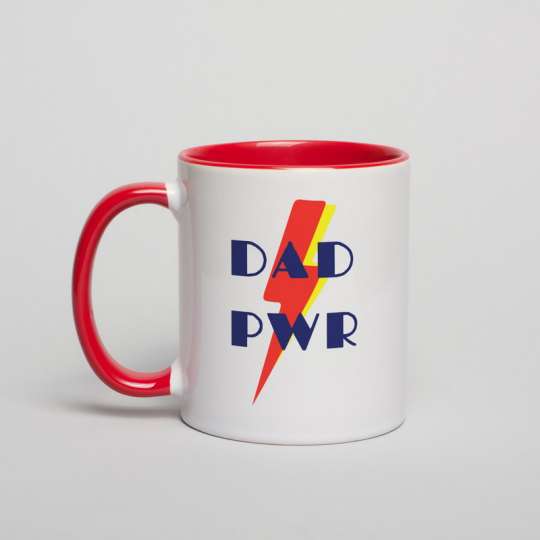 Кружка "Dad PWR", англійська