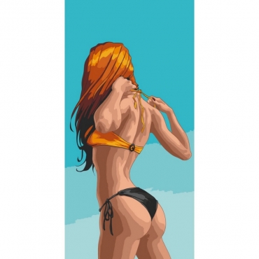 Картина по номерам "Летнее искушение" 10124-AC 40x80 см