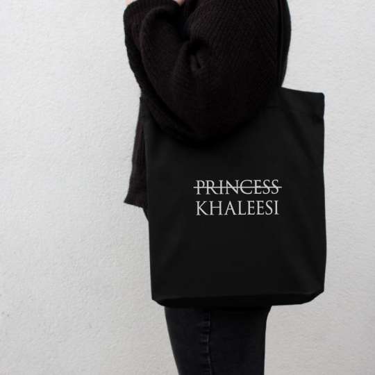 Экосумка GoT "Princess khaleesi", Чорний, Black, англійська