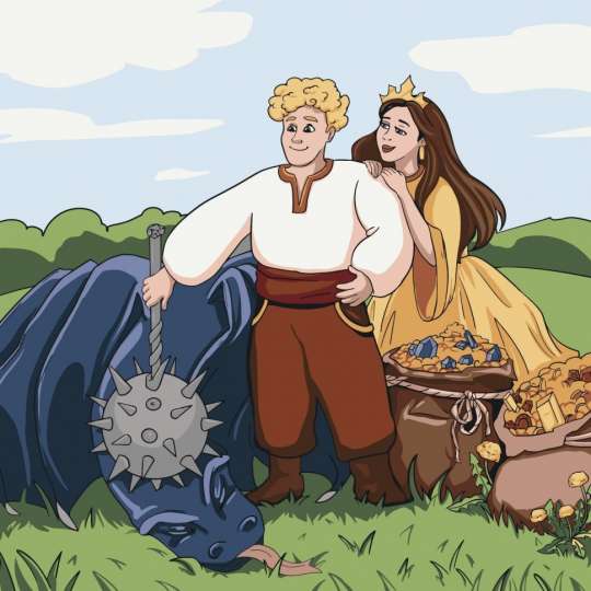 Картина по номерам "Катигорошек" 15104-AC 40х40 см