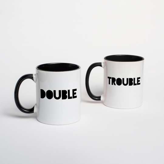 Кружки парные "Double Trouble", англійська