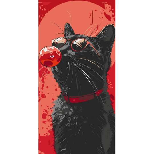 Картина по номерам "Прекрасный кот" 11558-AC 40х80 см