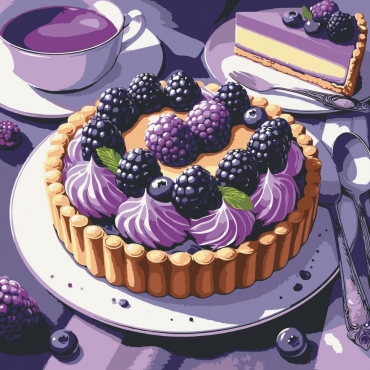 Картина по номерам "Сладкий десерт" 12026-AC 40х40 см