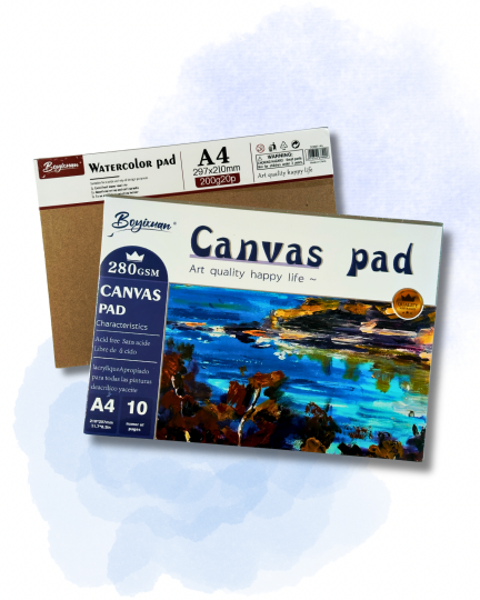 Скетчпад з художнім полотном A4