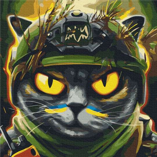 Котик розвідник ©Маріанна Пащук