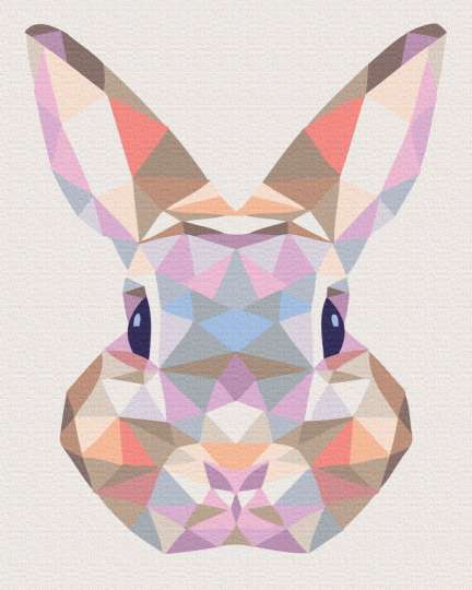 Кролик в мозаїці