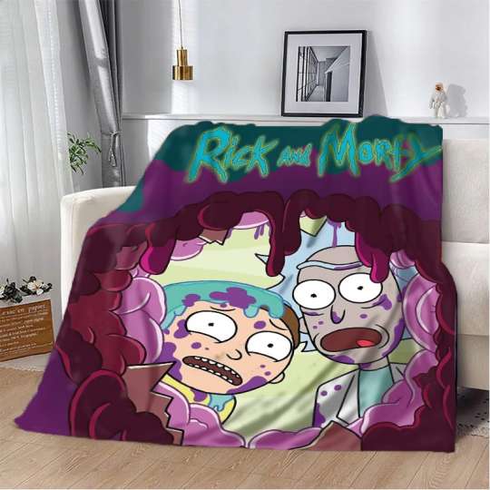 Плед 3D Rick and Morty 20222353_A 10652 160х200 см