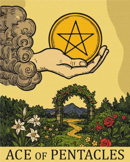 Туз пентаклів