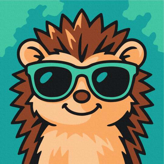 Стильний їжачок