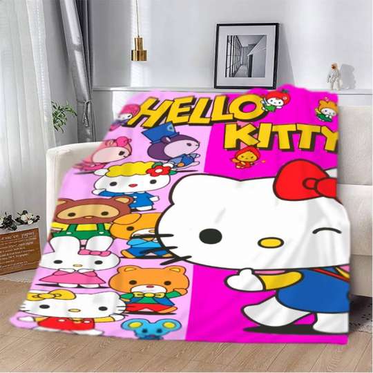 Плед 3D Hello Kitty 2813_C 13036 80х100 см