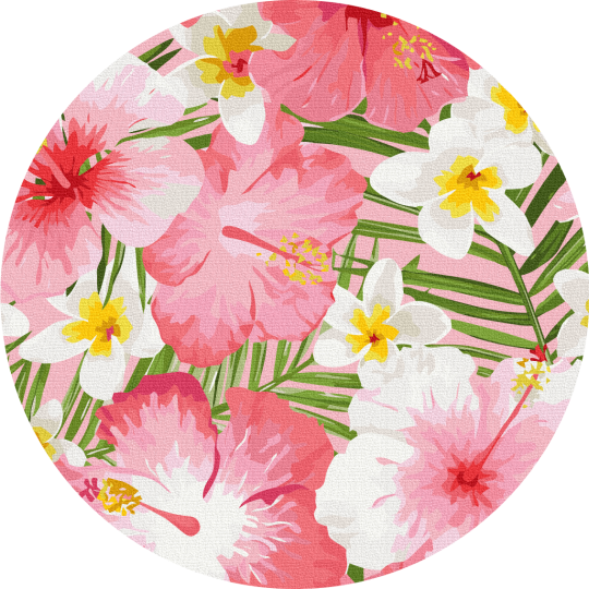 Острівні квіти (Розмір L)