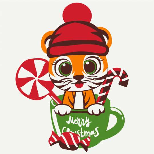 Смугастик з солодощами