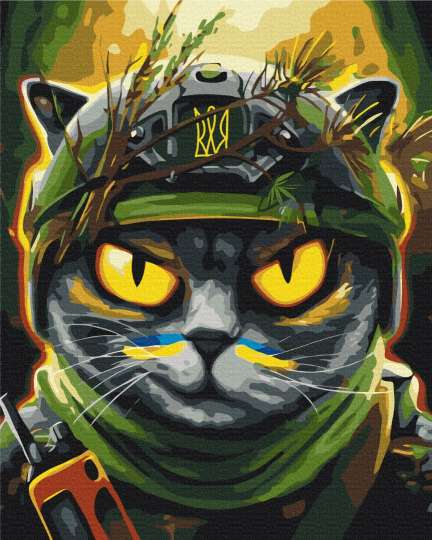 Котик розвідник ©Маріанна Пащук