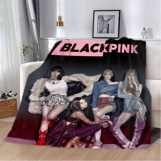 Плед 3D Black Pink 2871_C 13158 80х100 см