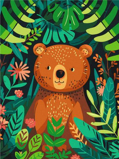 Ведмедик в джунглях